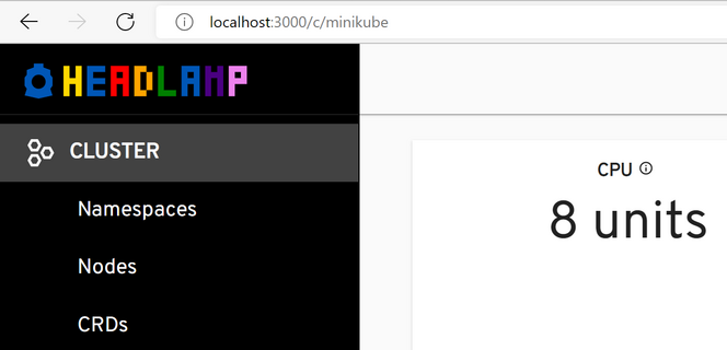 screenshot of the logo being changed