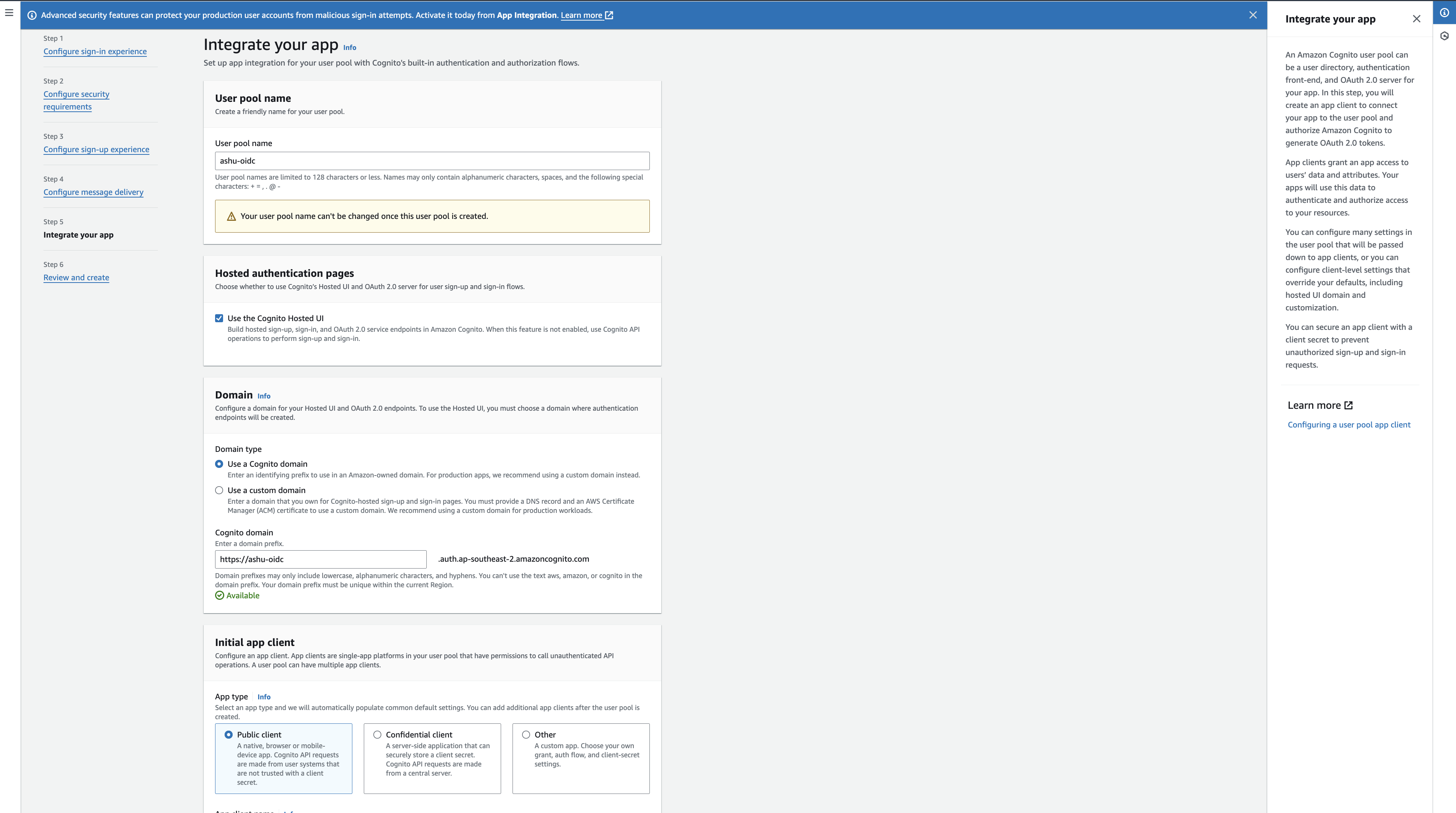 Part one of three of a long form Cognito uses for App Configuration