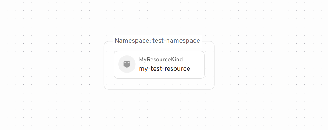 Screenshot of a node with a default icon